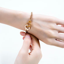 Unique Handcuffs Matching Bracelets For Couples In Titanium - CoupleSets