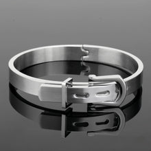 Unique Matching Belt Bracelets For Couples In Titanium - CoupleSets