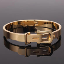 Unique Matching Belt Bracelets For Couples In Titanium - CoupleSets
