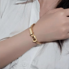 Unique Matching Belt Bracelets For Couples In Titanium - CoupleSets