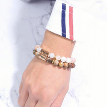 Unique His Beauty Her Beast Beaded Bracelets For Couples - CoupleSets