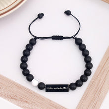 Unique His Crazy Her Weirdo Matching Couple Beaded Bracelets - CoupleSets