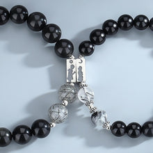 Unique Miss You Day And Night Beaded Bracelets For Couples - CoupleSets