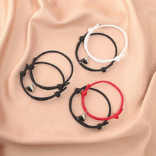 Unique Matching Heart Magnetic Bracelets For Couples - CoupleSets