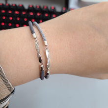 Engravable Infinity Charm Bracelets For Couples In Sterling Silver - CoupleSets