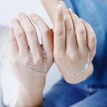 Unique Thorn And Rose Matching Couple Bracelets In Sterling Silver - CoupleSets