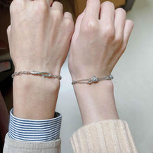Unique Thorn And Rose Matching Couple Bracelets In Sterling Silver - CoupleSets