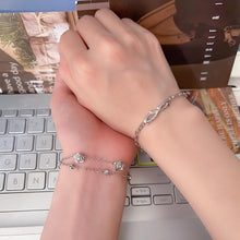 Unique Thorn And Rose Matching Couple Bracelets In Sterling Silver - CoupleSets