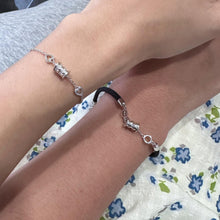 Unique Matching Couple Bracelets In Sterling Silver - CoupleSets