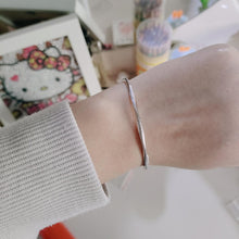 Unique Matching Infinity Couple Bangles In Sterling Silver - CoupleSets