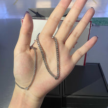 Unique Matching Cuban Chain Bracelets For Couples In Sterling Silver - CoupleSets