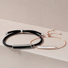 Unique Day And Night Matching Couple Charm Bracelets In Sterling Silver - CoupleSets