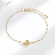 Unique Sun And Moon Matching Couple Chain Bracelets In Sterling Silver