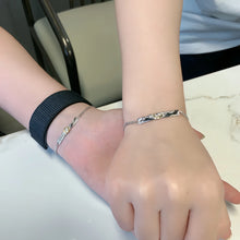 Sun And Moon Matching Charm Bracelets For Couples In Sterling Silver