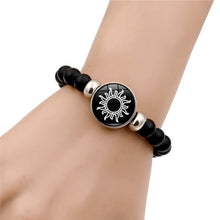 Sun And Moon Matching Glow In The Dark Beaded Bracelets For Couples