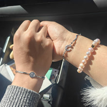 Engravable Sun And Moon Matching Couples Bracelets In Sterling Silver