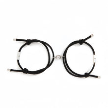Unique Sun And Moon Rope Charm Magnetic Bracelets For Couples