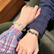 Cute Magnetic Cat Paw Beaded Couple Relationship Bracelets