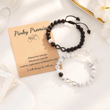 Infinity Charm Matching Beaded Relationship Bracelets For Couples