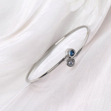 Adjustable Matching Photo Projection Couple Bangles In Titanium