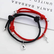 Lock And Key Matching Magnetic Bracelets For Couples