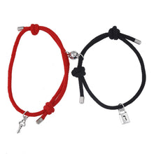 Lock And Key Matching Magnetic Bracelets For Couples