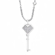 Unique Lock And Key Chain Bracelet Necklace Set For Couples