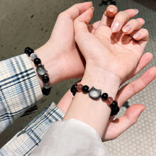 Cute Cat Beaded Relationship Bracelets For Couples