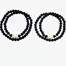 Cute Kitten And Pig Relationship Double Layer Couple Beaded Bracelets