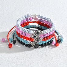 Long Distance Photo Projection Relationship Couple Beaded Bracelets