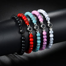 Long Distance Photo Projection Relationship Couple Beaded Bracelets
