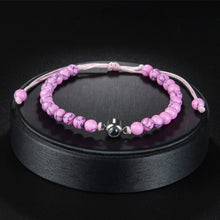 Long Distance Photo Projection Relationship Couple Beaded Bracelets