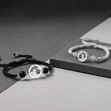 Every Night I Think Of You Photo Projection Couple Bracelets