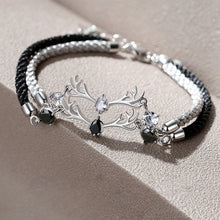 Cute Elk Matching Couple Bracelets For Christmas Gift