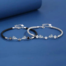 Cute Elk Matching Couple Bracelets For Christmas Gift