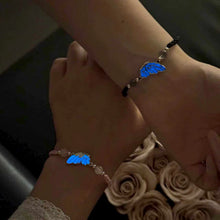 Glow In The Dark Matching Butterfly Bracelets For Couples