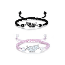 Glow In The Dark Matching Butterfly Bracelets For Couples