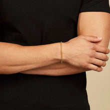 Engravable Titanium Box Chain Bracelets For Couples