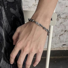 Titanium Love Knot Infinity Chain Bracelets For Couples