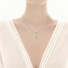 Engravable I Love You Matching Heart Couple Necklaces In Titanium - CoupleSets