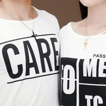 Unique Matching Cross Necklaces For Couples In Titanium - CoupleSets