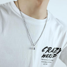 Engravable Matching Lock And Key Necklaces For Couples In Titanium - CoupleSets