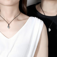 Engravable Sun And Moon Matching Couple Necklaces In Sterling Silver - CoupleSets