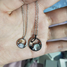 Unique Angel And Demon Matching Couple Necklaces In Sterling Silver - CoupleSets