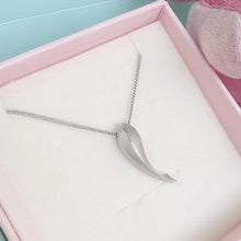 Engravable Matching Cute Dolphin Couple Pendant Necklaces In Sterling Silver - CoupleSets