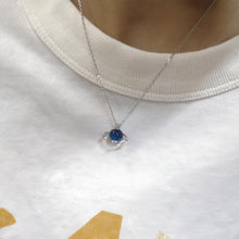 Unique Love You To The Moon And Back Matching Couple Necklaces In Sterling Silver - CoupleSets