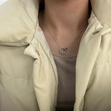 Unique Thorns Knot Matching Necklace For Couples In Sterling Silver - CoupleSets