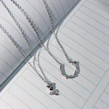 Unique Thorn And Rose Matching Couple Necklaces In Sterling Silver - CoupleSets