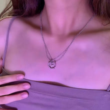 Unique Thorn And Rose Matching Couple Necklaces In Sterling Silver - CoupleSets