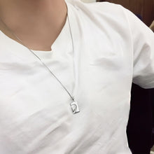 Engravable Forever Love Matching Heart Couple Necklaces In Sterling Silver - CoupleSets